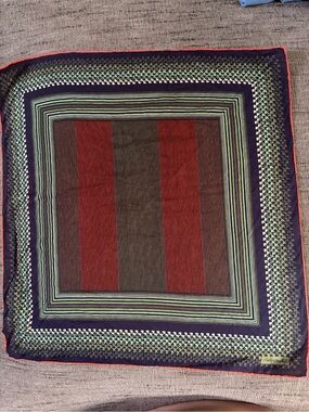 Vintage Fisba Stoffels Scarf 19” x 19”